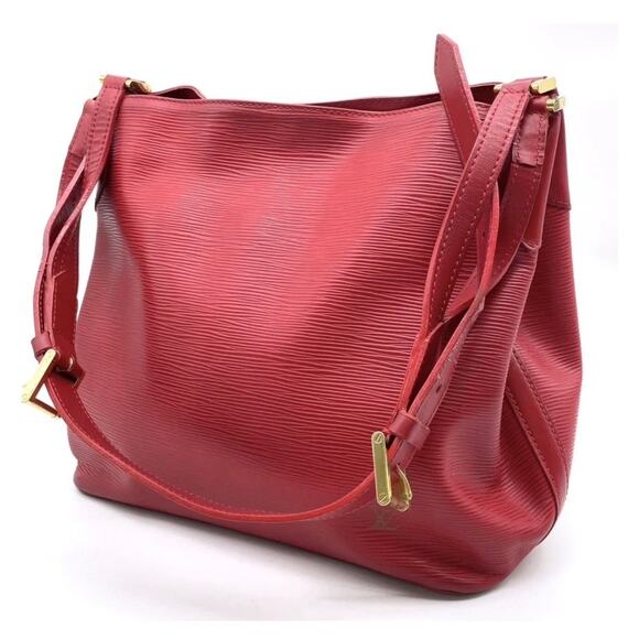 Auth Louis Vuitton Epi Red Mandara MM Shoulder Bag W/Dustbag - Picture 4 of 15